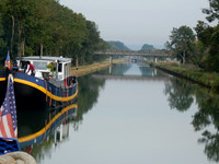 BEAUN01 The Burgundy Canal in Beaune