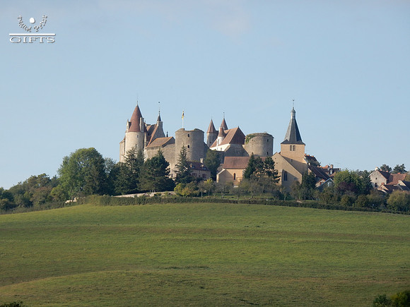 BURGB02 Chateauneuf en Auxios Castle