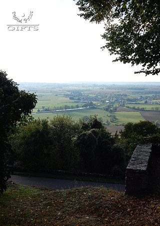 BURGA02 Ouche River Valley in the Burgundy Region of France