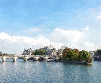 PARISA02- WE Ile De La Cite And Rue du Pont Neuf