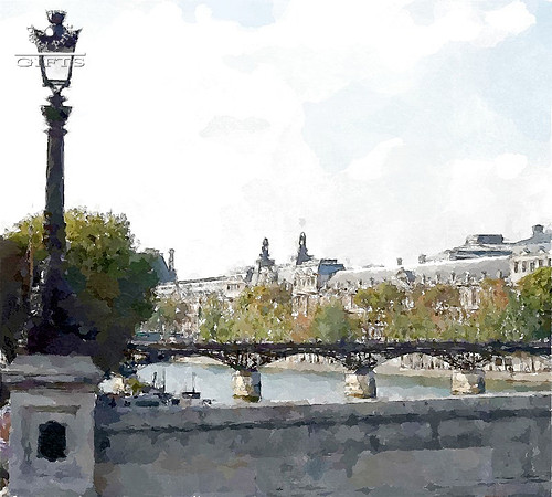 PARISA01- WE Bridge Overlooking Le Louvre