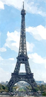 PARISB01- WE Gustave Eiffel Tower in Paris, France
