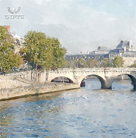 PARISA03- WE The Seine River and Rue du Pont Neuf